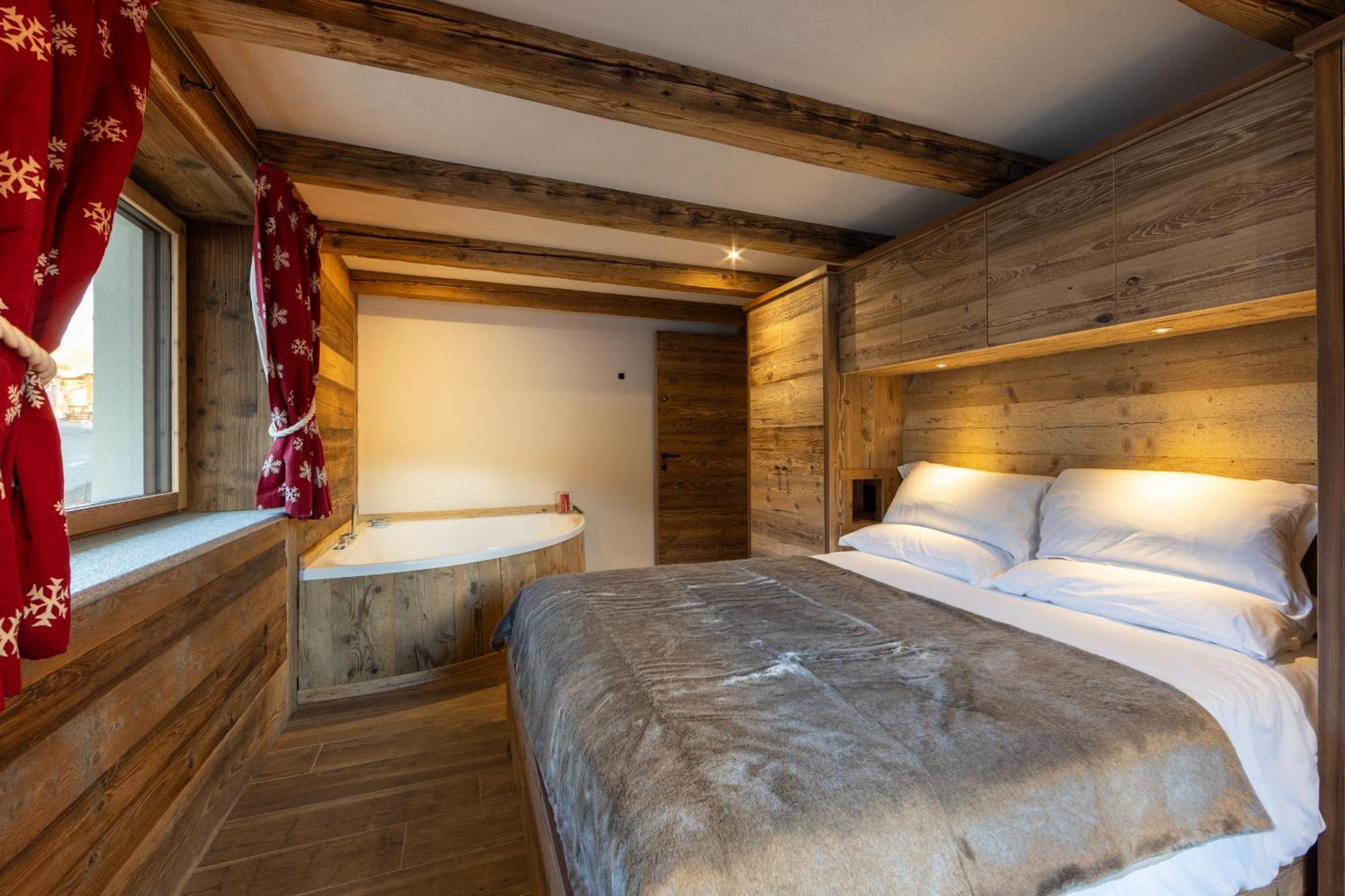 Les Reves Des Montagnards, Appartements De Charme Torgnon Eksteriør billede